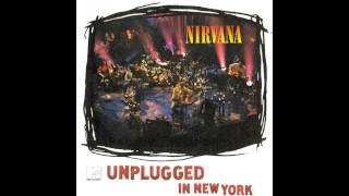 Nirvana  About a Girl Unplugged Lyrics [upl. by Mimajneb]