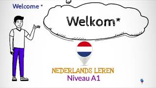 NEDERLANDS LEREN NT2 Grammaticales 1 GROETEN Taalcompleet A1 [upl. by Tod]