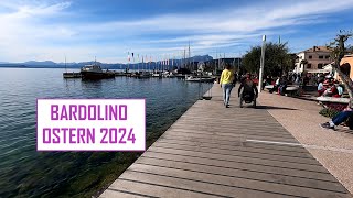 Bardolino Gardasee Rundgang März Ostern 2024 [upl. by Bouldon]