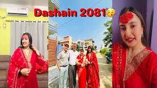 Dashain Vlog 2081🥰Dashain Celebration in Nepal🇳🇵 Festival in Nepal  Dashain Vibes🥳🧿​⁠pukuamor9 [upl. by Nywloc]