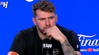 Luka Doncic talks Game 4 WIN vs Celtics FULL Postgame Interview 🎤 [upl. by Naryk674]