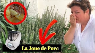 Recette de la JOUE de PORC avec le THERMOMIX [upl. by Rugen32]