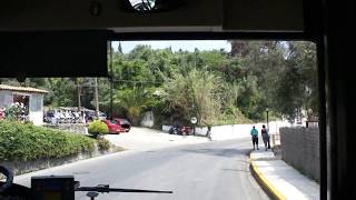 Traveling by Blue Bus Greece  Corfu 2011 [upl. by Akinna]