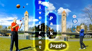 Riverfront Park Spokane Juggle [upl. by Oir]