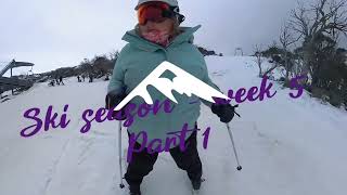 Ski season  Perisher  2024  week 5 part 1  school holidays [upl. by Kester98]