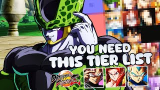 DBFZ Tier List before new Update Changes Axeice [upl. by Anaed]