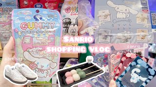 sanrio shopping vlog ðŸŽ€ðŸŒ¸ ep 5 sanrio gift gate cute sanrio snacks samba og tryon [upl. by Nossila]