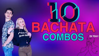 10 Advanced Bachata Combos YOU MUST KNOW MariusampElena Bachata [upl. by Jarad693]