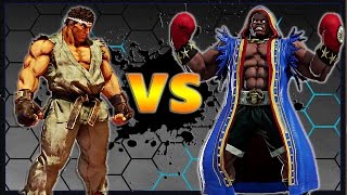 Daigo Umehara Ryu Vs MktIwate Balrog Razor Close Matches  SF5  SFV [upl. by Rednave]