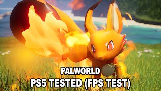 PALWORLD  PS5 Tested FPS TEST [upl. by Magen]