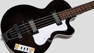 Hofner Ignition Club Bass  What Does it Sound Like [upl. by Adalie87]