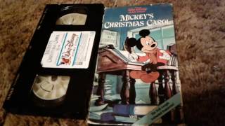 2 1986 VHS Version of Mickeys Christmas Carol [upl. by Nosredna]