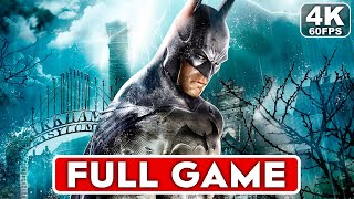 BATMAN ARKHAM ASYLUM Gameplay Walkthrough FULL GAME 4K 60FPS  No Commentary [upl. by Anikram809]