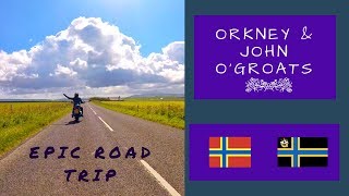 ROAD TRIP  Orkney Islands amp John oGroats  Motorbike Tour Scotland  Wandering Bird Adventures [upl. by Oecam571]