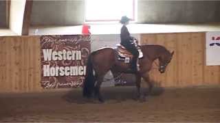 Bökeberg Challenge May 2014  Western Pleasure Senior [upl. by Baoj]