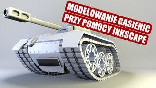 Blender i Inkscape razem  czyli modelowanie gąsienicy czołgu [upl. by Player]