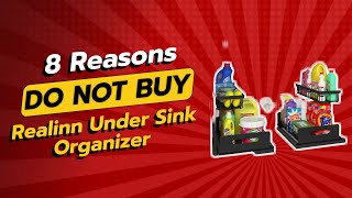 DONT BUY REALINN Under Sink Organizer BEFORE WATCHING THIS VIDEO 😱🛒 8 Reasons [upl. by Iruam874]