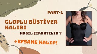 Gloplu Büstiyer Kalıbı Nasıl Çıkartılır Part1  Modelistlik Dersleri [upl. by Rodney]