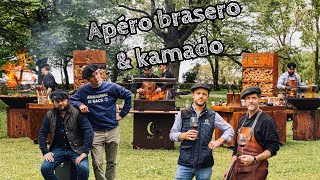 Apéro brasero amp kamado 🔥🦐🍽️🥩🍷 Gueuleton [upl. by Sansbury]