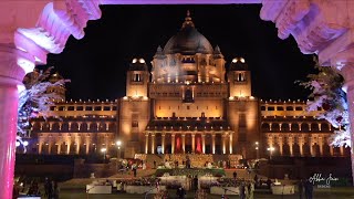 Umaid Bhawan Palace  Wedding Decor  Wedding in Jodhpur  98280 13888 [upl. by Puett250]