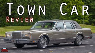 1988 Lincoln Town Car Review  The End Of The Rollercoaster [upl. by Wilbur135]