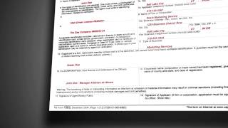 Filling out the Application for Delivery of Mail through Agent  USPS 1583 form [upl. by Echikson]