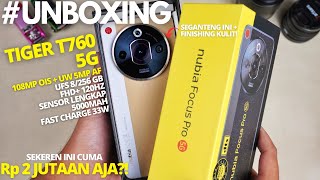 INI KEREN BANGET🔥 UNBOXING Nubia Focus Pro 5G Indonesia  TES KAMERA MENYALA Nubia [upl. by Atilef]