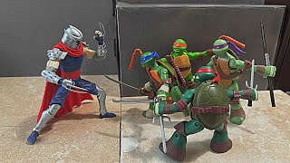 TMNT Stop Motion S1E8  Shredder’s Revenge Season 1 Finale [upl. by Atihcnoc]