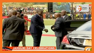 Deputy President Prof Kithure Kindiki arrives at Uhuru Gardens for Jamhuri Day Celebrations [upl. by Haldane13]