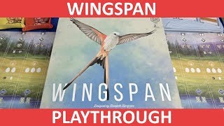 Wingspan  Playthrough  slickerdrips [upl. by Christoforo]