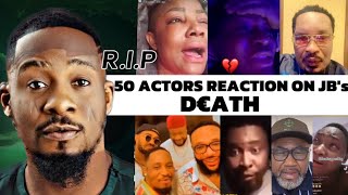 50 Nollywood Actors REACTIONS On Junior Popes Death ‼️ [upl. by Moskow]