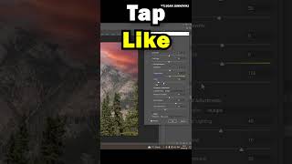 REPLACE SKY IN PHOTOSHOP WITH AI shorts [upl. by Nomyt]