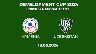 Development Cup 2024 Armenia U14  Uzbekistan U14 [upl. by Otreblada]