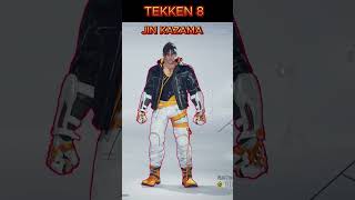 Character customization of Jin Kazama on Tekken 8 Tekken8 JinKazama TekkenFamily tekken8gameplay [upl. by Cherri]