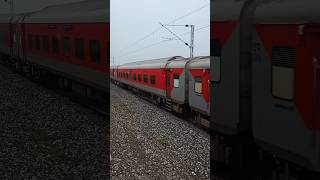 GandhidhamKSR Bengaluru express full speed with Wdp4D Diesel loco train trendingshorts shorts [upl. by Almira823]