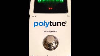 DEMO TC Electronic PolyTune 2 [upl. by Kcirrej147]