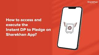 How To Use DP To Pledge To Get Instant Margin on Sharekhan App  Sharekhan App Features [upl. by Louanna]