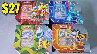 NEW Pokemon Paradox Destinies Tin [upl. by Hankins]