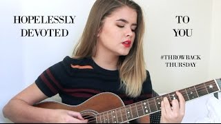 Hopelessly Devoted To You  Olivia Newton John  Cover by Jodie Mellor ThrowbackThursday [upl. by Kina]