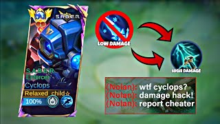 CYCLOPS NEW HIGH DAMAGE BUILD AND EMBLEM 2024 [upl. by Florance]