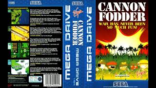 Cannon Fodder  SEGA Genesis Full Soundtrack OST Real Hardware [upl. by Hnirt]