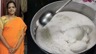 ஆப்பம் மாவு அரைப்பது எப்படிHow to make Appam maavuAppam recipe in Tamil [upl. by Helfand]