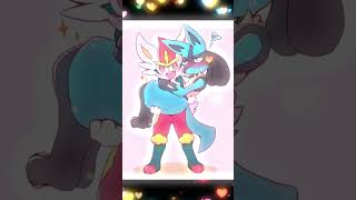 Lucario X Cinderace Pokemon Ship [upl. by Guyer]