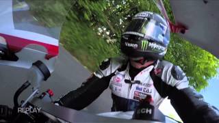 TT Superbike Race CRASH Michael Dunlop  Isle of Man TT 2015  Real Road Racing  Crash [upl. by Ysor]