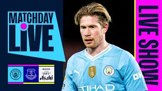 MATCHDAY LIVE CAN CITY GO TOP  Man City v Everton  Premier League [upl. by Medardas]