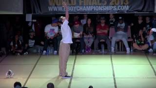 Hoan vs Greenteck  BBoy Championships World Finals 2013  Popping Semi Final [upl. by Enaols]