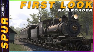 Our Railroad Empire Begins First Look at Railroader Train Simulator [upl. by Eatton]