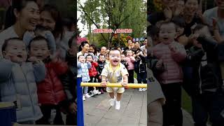 Baby who loves sports soft and cute baby is now online The healing smile of human cubs Babies w [upl. by Chesnut]