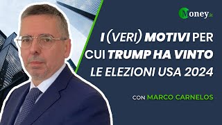 I veri motivi per cui Trump ha vinto le Elezioni USA 2024  con Marco Carnelos [upl. by Ireg29]