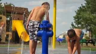 Splashpad Installation Timelapse [upl. by Ellissa]